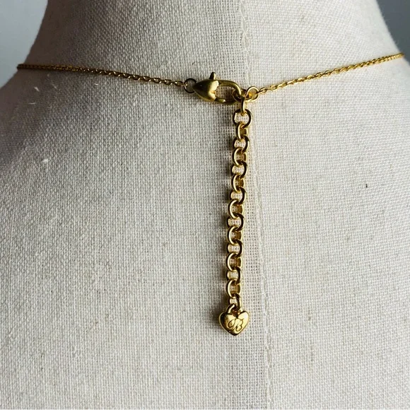 Brighton Swarovski Crystal Meridian Zenith Shaker Necklace Gold Tone - Picture 4 of 7